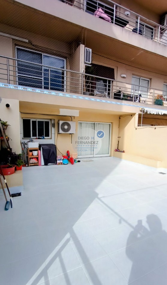 DUPLEX 3 AMBIENTES CON BALCON TERRAZA SEGURIDAD 24 HS , APTO CREDITO